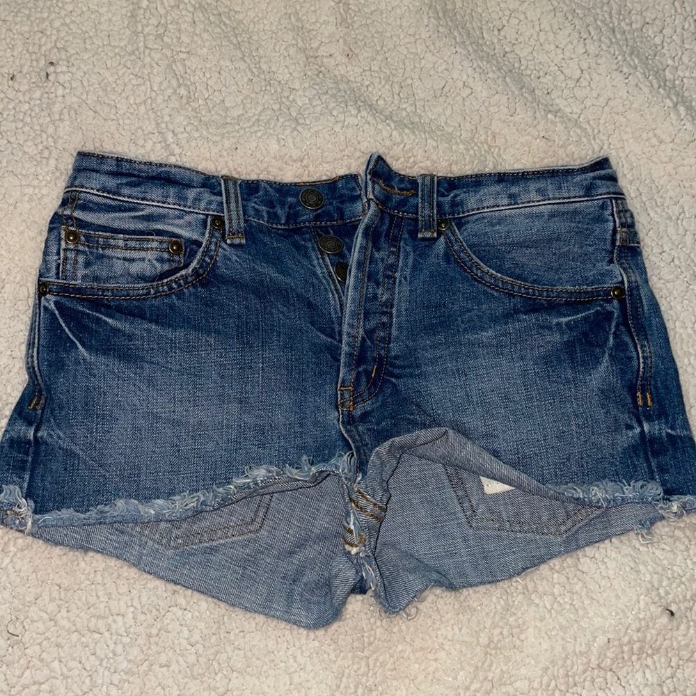 Free people Jean shorts